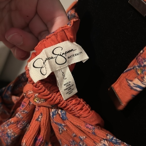 NWT Jessica Simpson Maternity dress Large   F - Picture 5 of 9